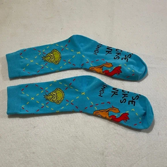 McDonald's Blue Cartoon Character Socks new no package - Picture 6 of 6